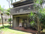 Outside patio area. (Our unit is the first floor only)